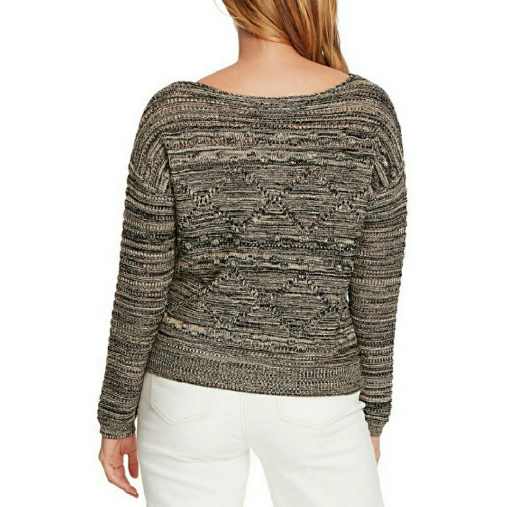 Vince Camuto stitch cotton sweater Size Large - Picture 3 of 13